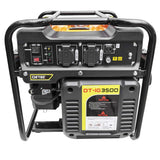 DeTec. Inverter Stromerzeuger 3,5 kW - Benzin Stromgenerator 230V + 12V | Backup Notstromaggregat leise und sparsam | Digital-Inverter Generator
